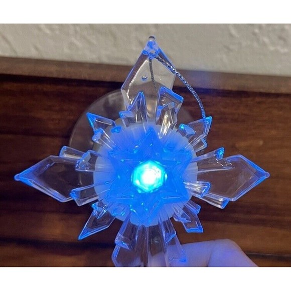 Cross LED Color Changing Ornament Suction Cup For Window Or Glass - Picture 5 of 10